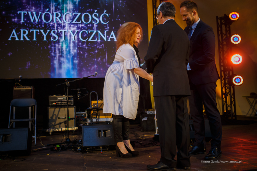 Anna Śliwińska, laureatka ubiegłorocznej Nagrody Miasta Tarnowa za twórczość artystyczną